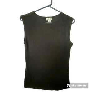 Women’s vintage Coldwater Creek sleeveless knit top